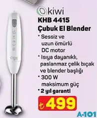 KİWİ KHB 4415 ÇUBUK EL BLENDER KİWİ KHB 4415 ÇUBUK EL BLENDER